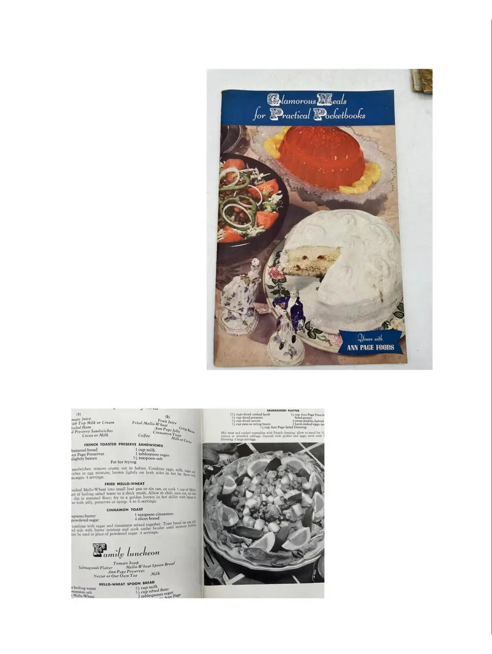 Vintage Recipe Booklet: 1910s-1940s Advertising Cookbooks - Choose One